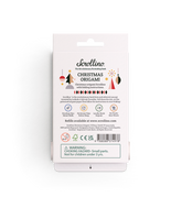 Livre objet à dérouler 100% compostable - Scrollino Noël Origami